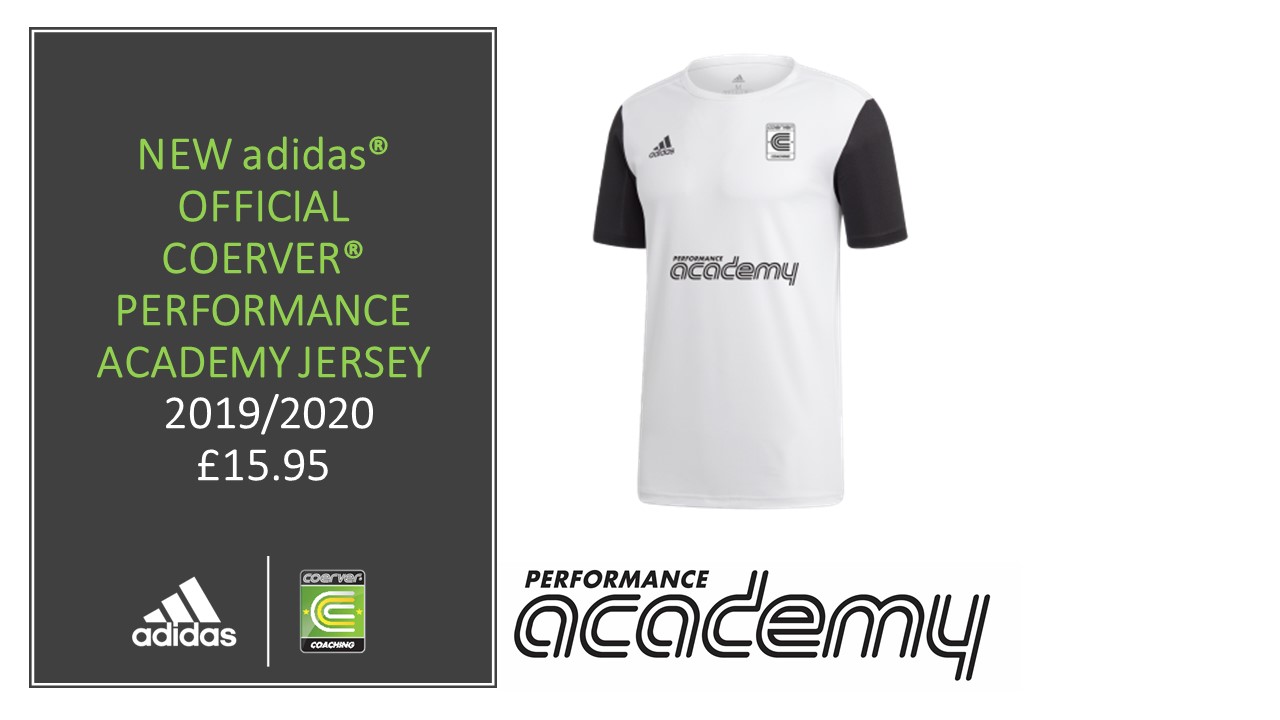 COERVER COACHING SCOTLAND OFFICIAL TRAINING KIT 2019 JERSEY