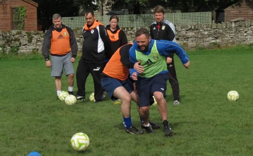 Coerver Partner Club Coach Education course at Fair City Juniors in Perth today