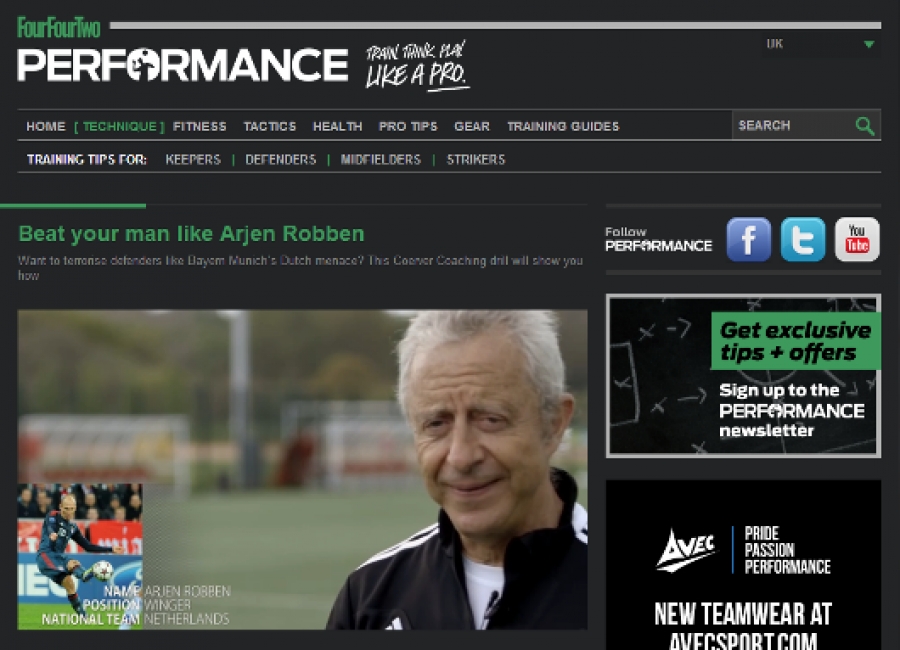 COERVER COACHING LAUNCH NEW WORLD CUP VIDEO SERIES WITH FOURFOURTWO PERFORMANCE