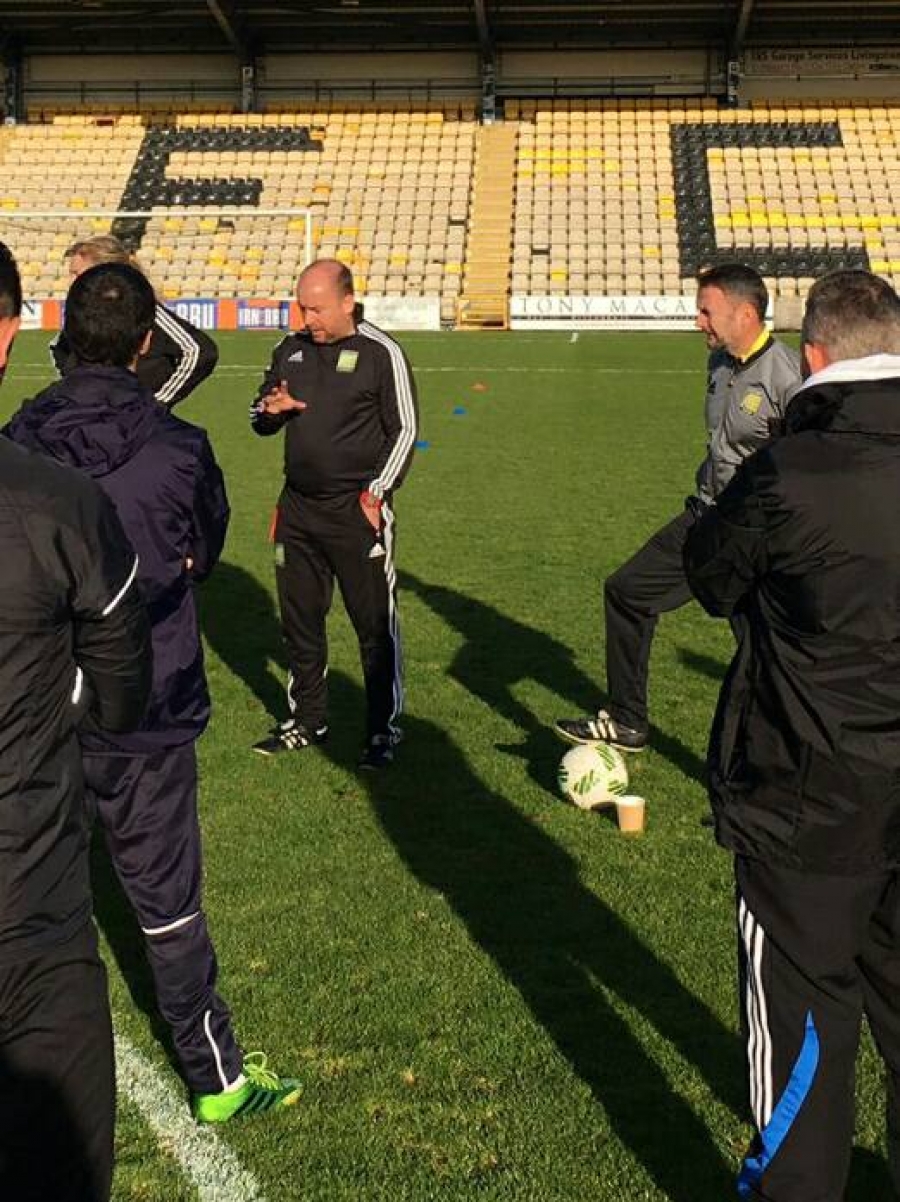 Great to have Coerver Saudi Director Richie Wilson with us today on the Coerver Youth Diploma 1