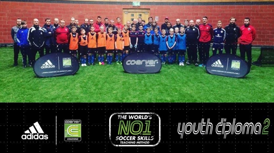 Final Coach Education Course of the year, COERVER YOUTH DIPLOMA 2 a huge success over weekend at Rangers FC Training Centre