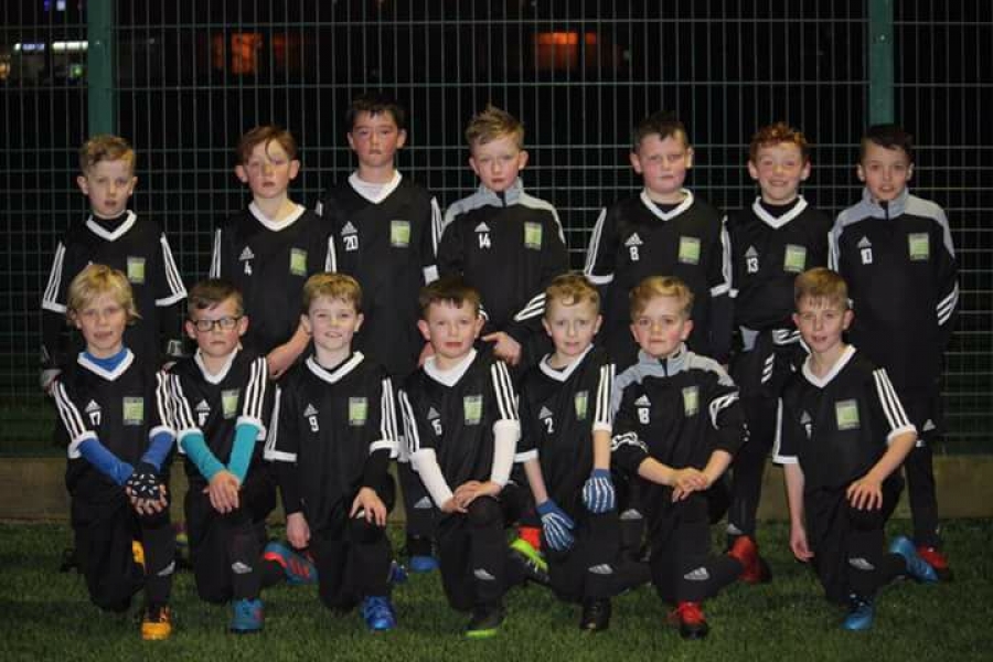 2008 squad from Coerver Partner Club Tass Thistle sporting their new Coerver Training Kit from our Kit Partner PSL Team Sports