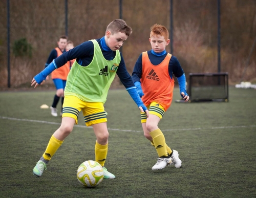 Fantastic Coerver® Partner Club day today with Tass Thistle in Ayrshire