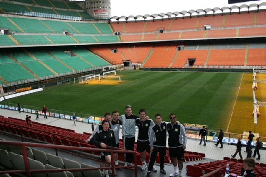 COERVER UK VISIT ITALIAN FOOTBALL GIANTS FOR THE TRIP OF A LIFETIME