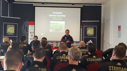 COERVER GLOBAL: Coerver Coach Education for youth academy coaches of Standard Liege