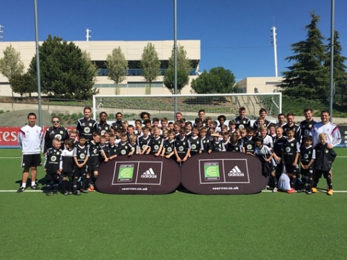 COERVER UK EASTER PRO TOUR TO REAL MADRID A HUGE SUCCESS