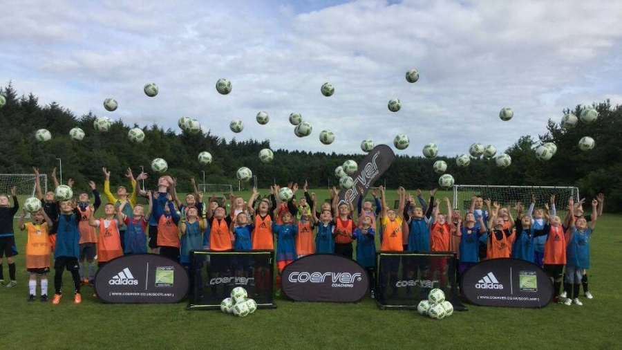 First ever Coerver Coaching Camp in Glenrothes Fife