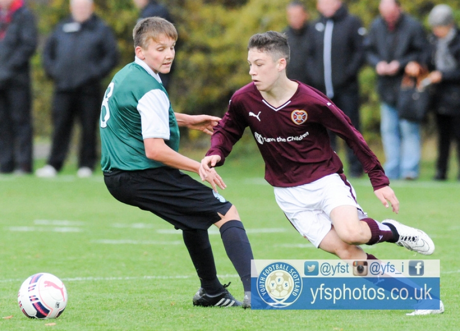 Anthony McDonald: the young Jambo progressing well in maroon