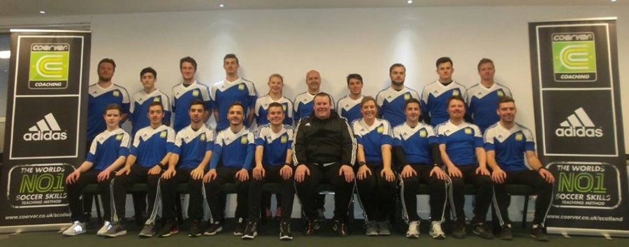 Coerver Coaching Scotland staff training day