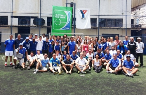 COERVER COACHING IN BRAZIL FOR FIFA FOOTBALL FOR HOPE