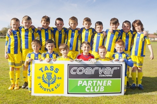 TASS THISTLE BECOME A COERVER® PARTNER CLUB IN NORTH AYRSHIRE